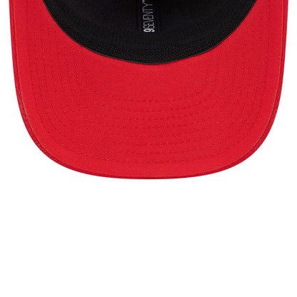 This is a Kansas City Chiefs NFL Sideline 2024 Red 9SEVENTY Stretch Snap Cap 5