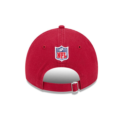 This is a Arizona Cardinals NFL Sideline 2024 Dark Red 9TWENTY Adjustable Cap 5