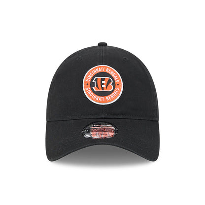 This is a Cincinnati Bengals NFL Sideline 2024 Black 9TWENTY Adjustable Cap 2