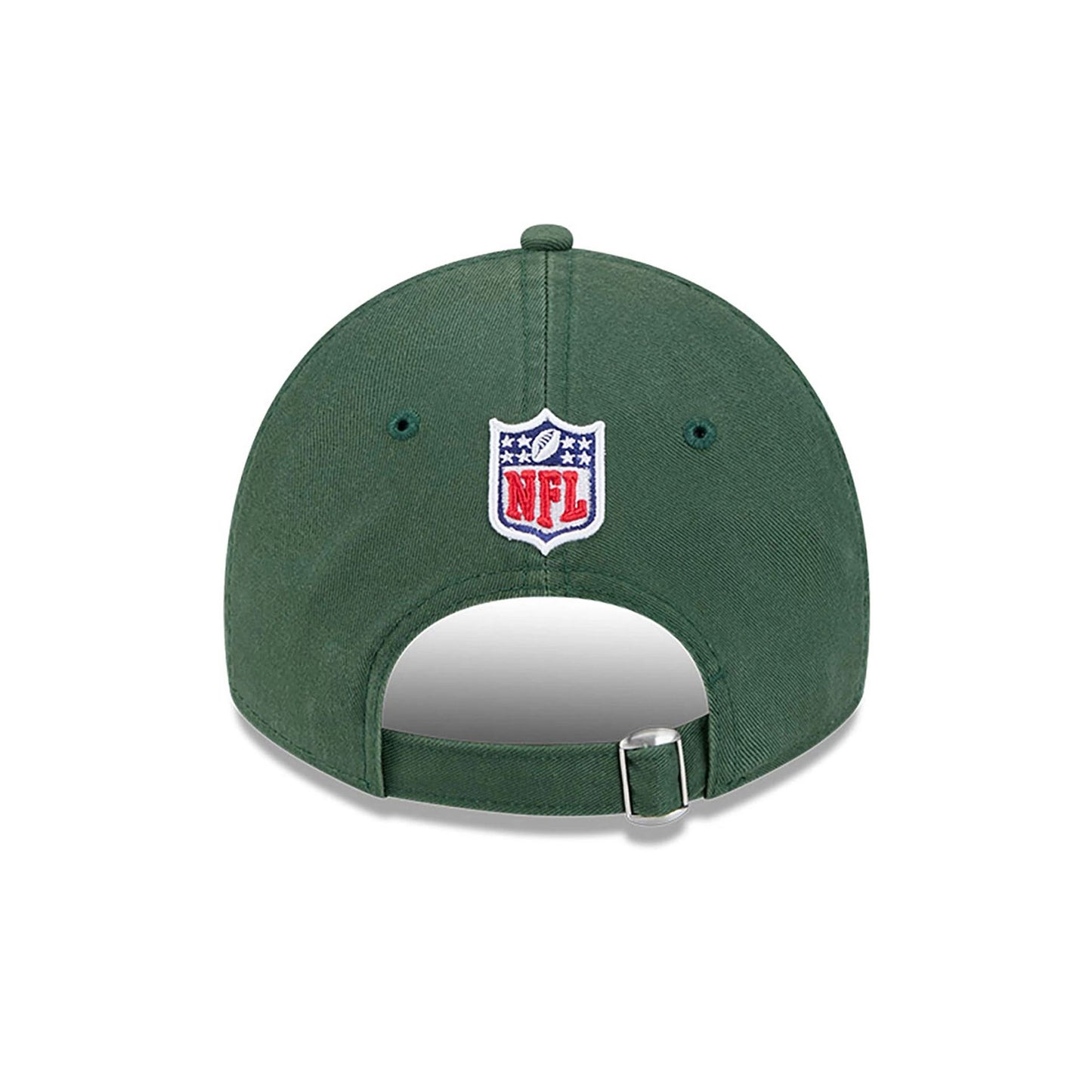 This is a Green Bay Packers NFL Sideline 2024 Dark Green 9TWENTY Adjustable Cap 5