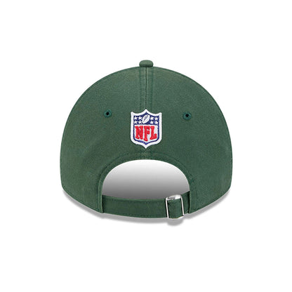 This is a Green Bay Packers NFL Sideline 2024 Dark Green 9TWENTY Adjustable Cap 5