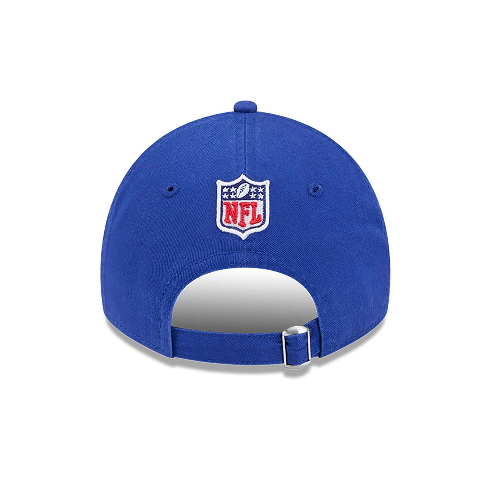 This is a Buffalo Bills NFL Sideline 2024 Blue 9TWENTY Adjustable Cap 5