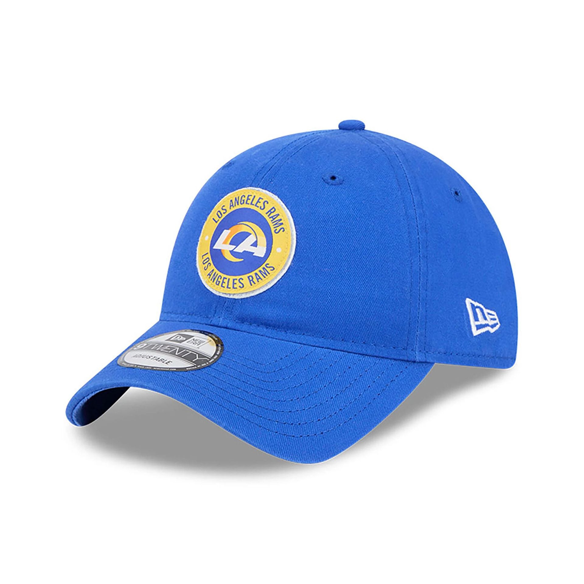 This is a LA Rams NFL Sideline 2024 Blue 9TWENTY Adjustable Cap 3