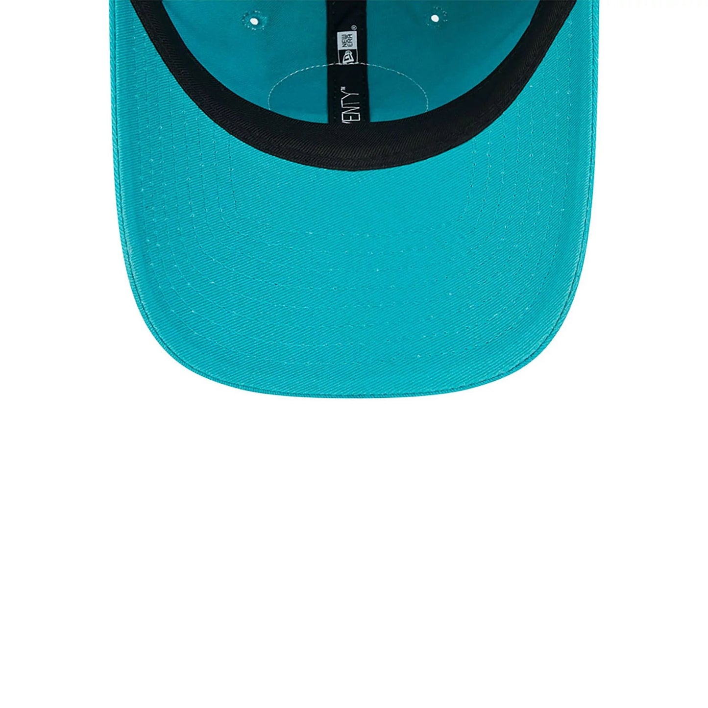 This is a Miami Dolphins NFL Sideline 2024 Turquoise 9TWENTY Adjustable Cap 4