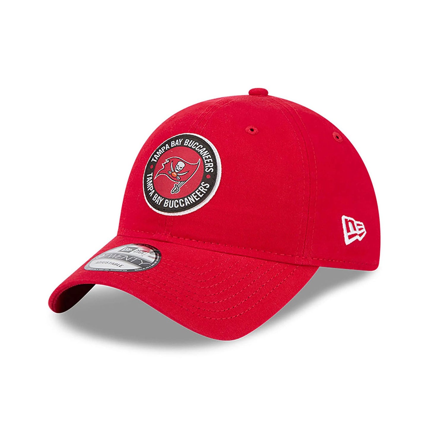 This is a Tampa Bay Buccaneers NFL Sideline 2024 Red 9TWENTY Adjustable Cap 3