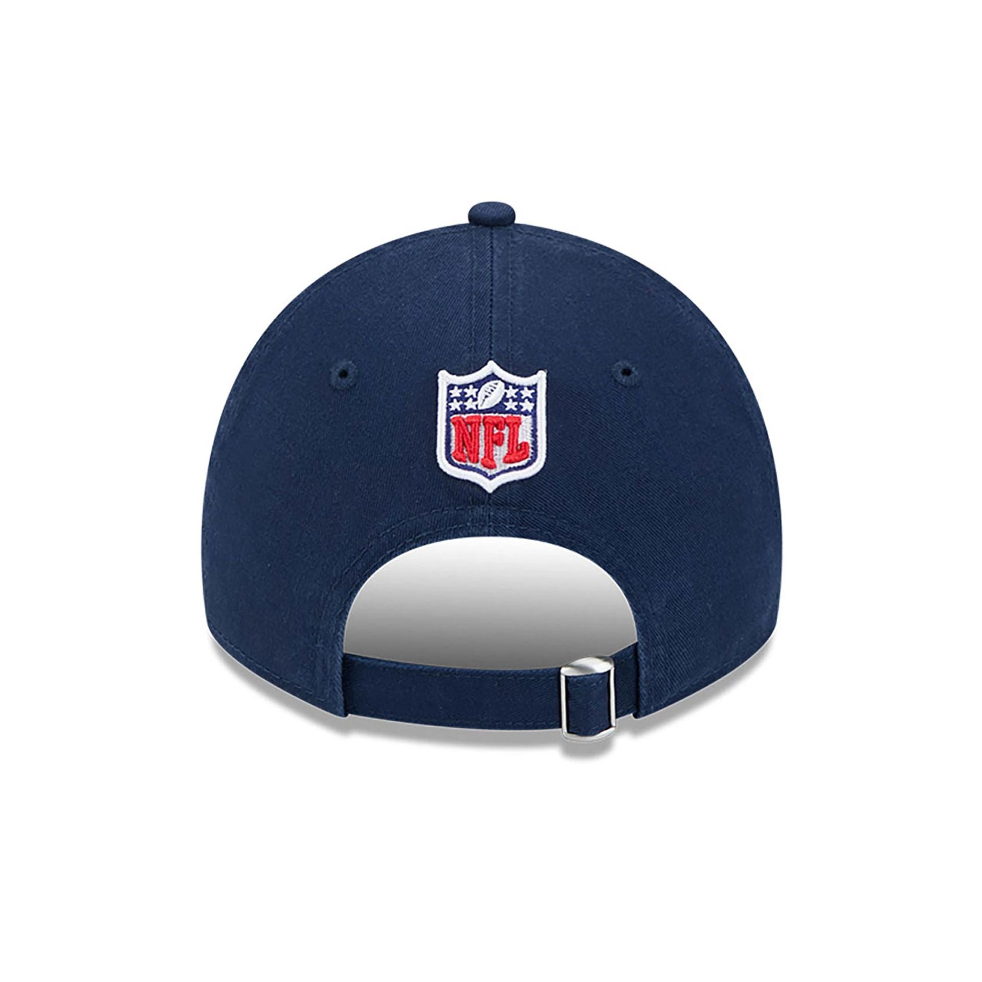 This is a Seattle Seahawks NFL Sideline 2024 Dark Blue 9TWENTY Adjustable Cap 5