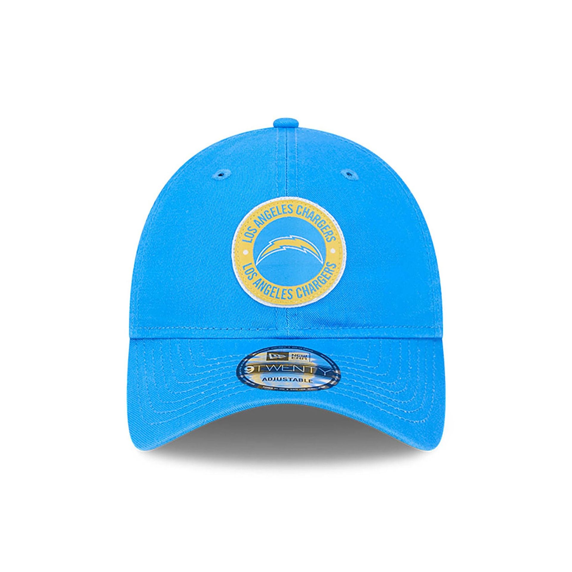 This is a LA Chargers NFL Sideline 2024 Blue 9TWENTY Adjustable Cap 2