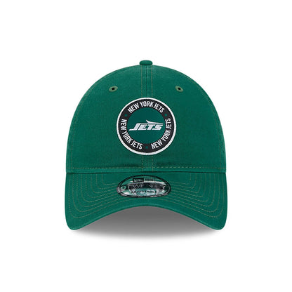 This is a New York Jets NFL Sideline 2024 Green 9TWENTY Adjustable Cap 2