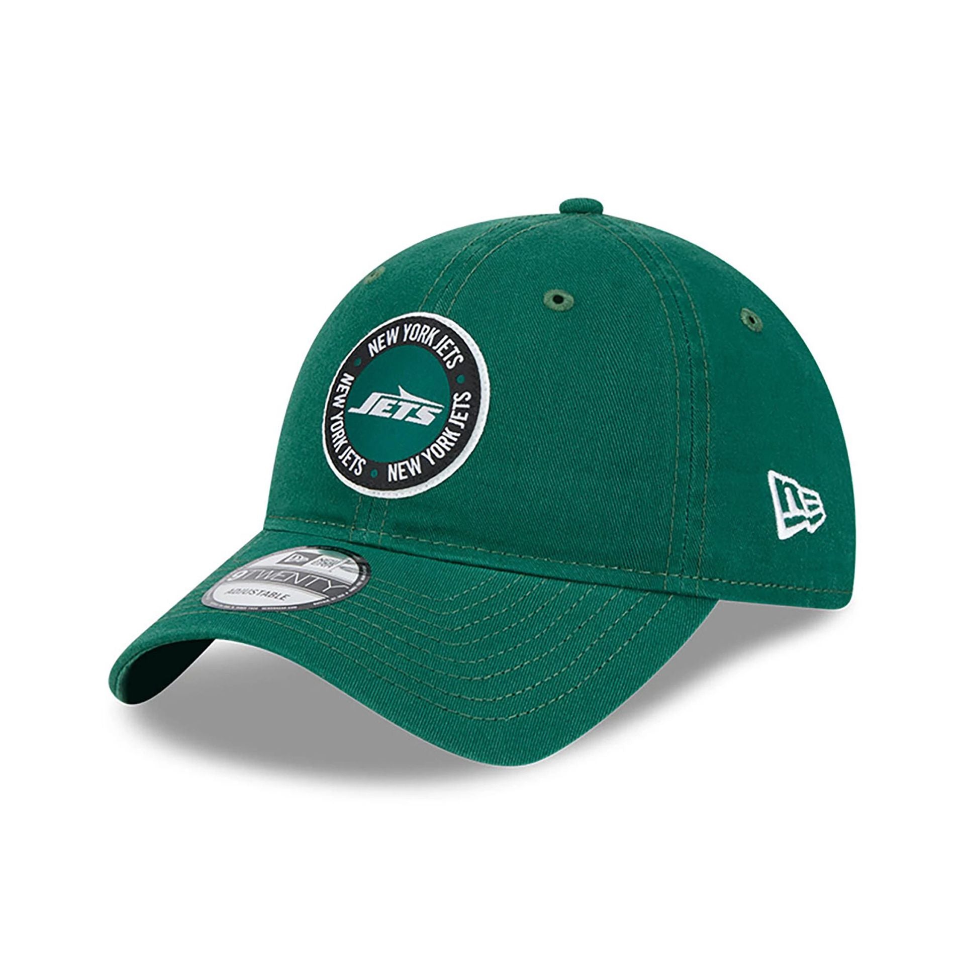 This is a New York Jets NFL Sideline 2024 Green 9TWENTY Adjustable Cap 3