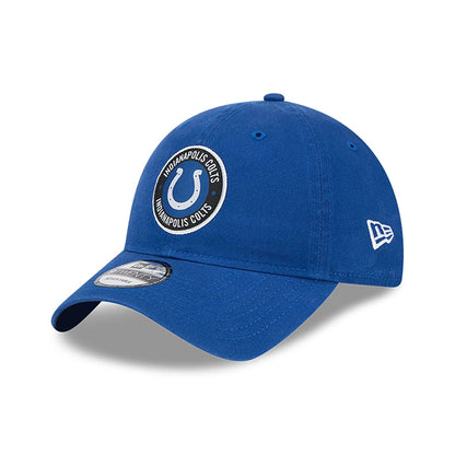 This is a Indianapolis Colts NFL Sideline 2024 Blue 9TWENTY Adjustable Cap 3