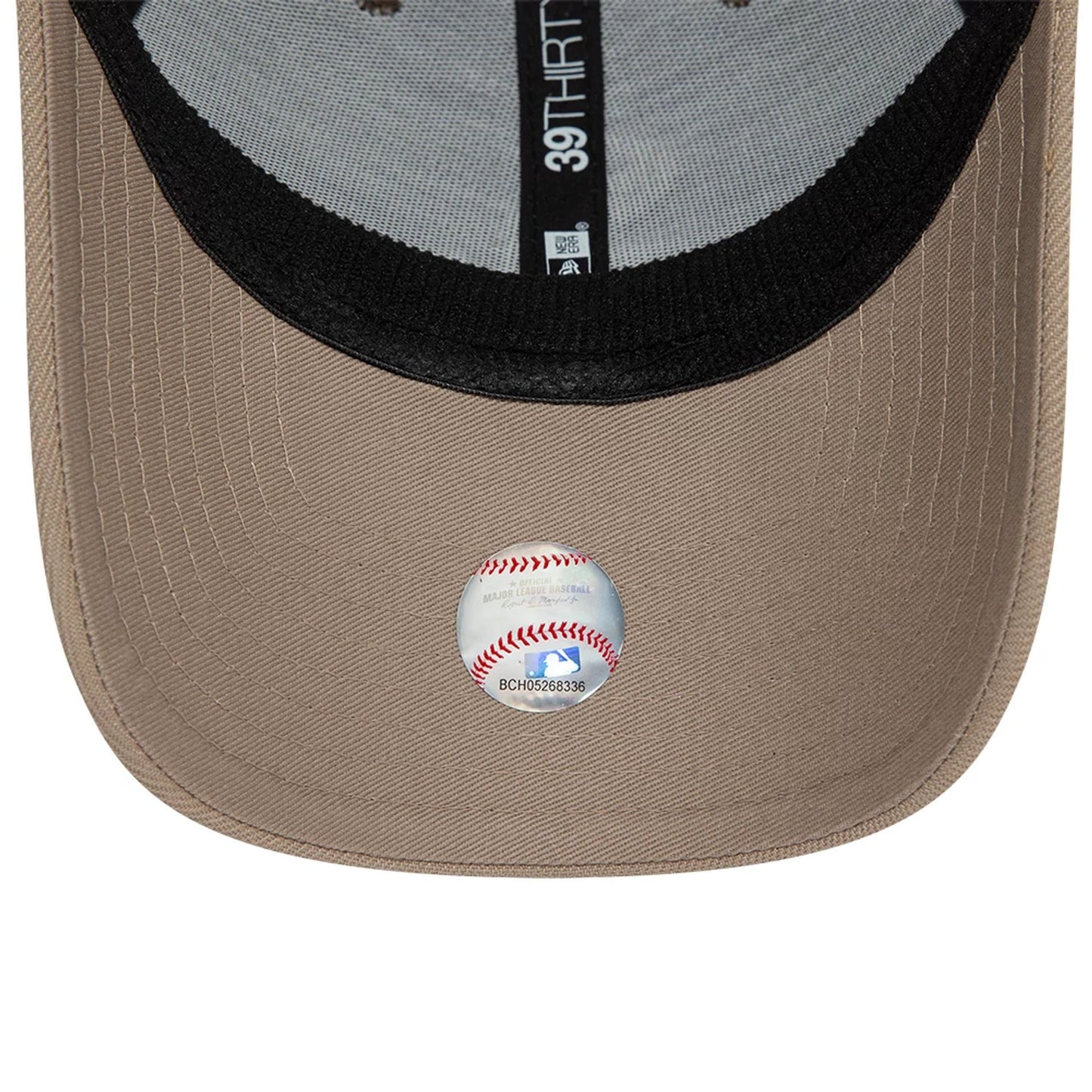 This is a Chicago White Sox Neutral World Series Dark Brown 39THIRTY Stretch Fit Cap 5