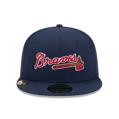 This is a Atlanta Braves Fairway Navy 59FIFTY Fitted Cap 3