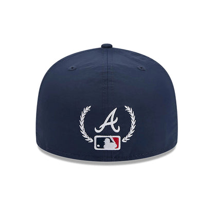 This is a Atlanta Braves Fairway Navy 59FIFTY Fitted Cap 5