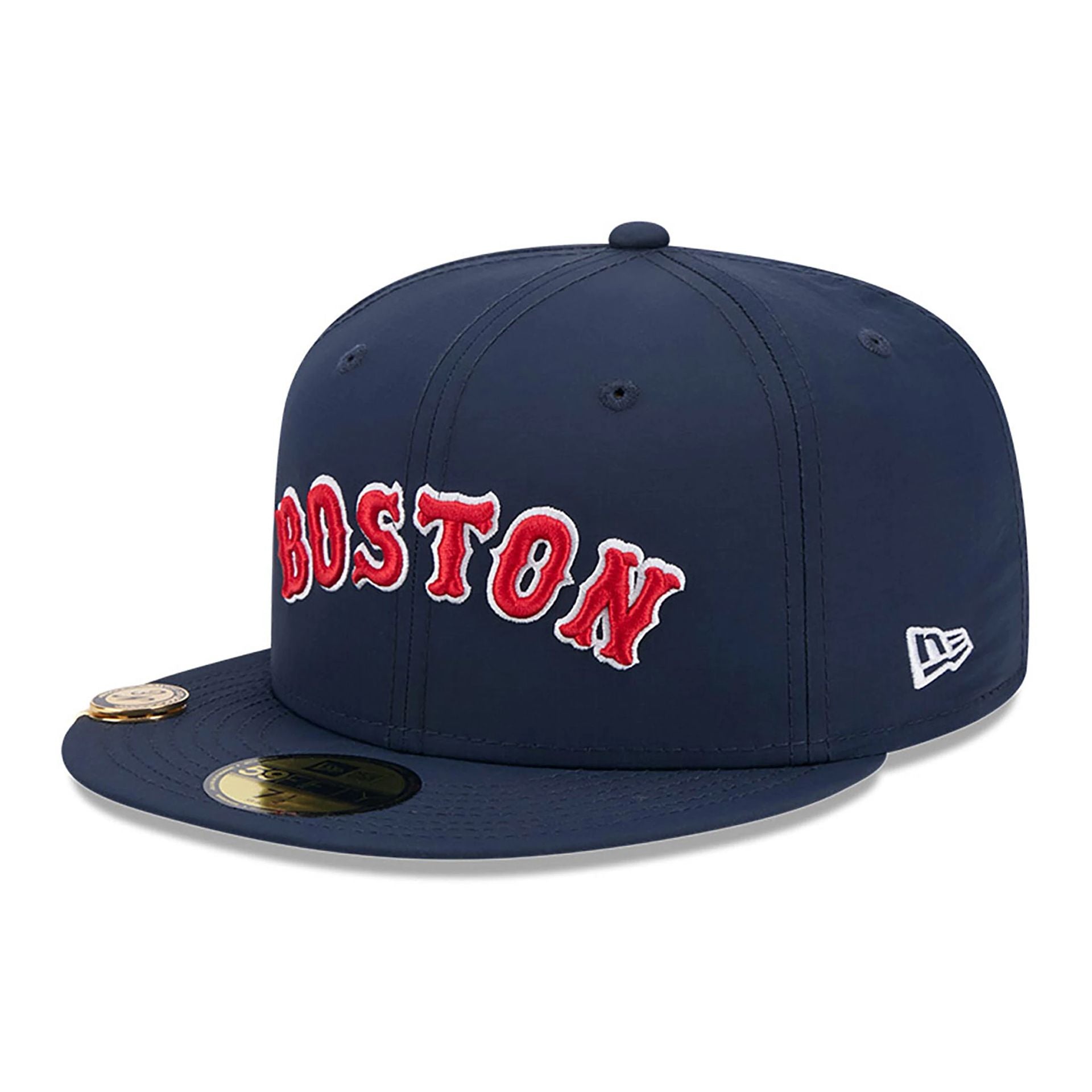 This is a Boston Red Sox Fairway Navy 59FIFTY Fitted Cap 1