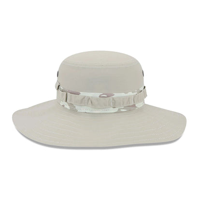 This is a New Era Fairway Light Beige Adventure Bucket Hat 6