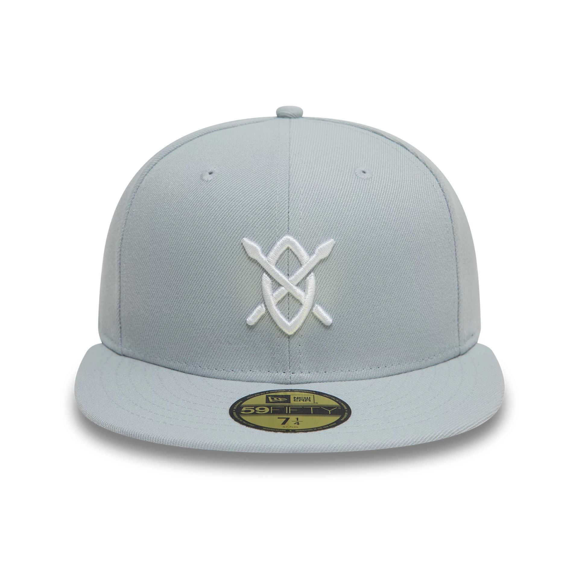 This is a New Era Daily Paper Grey 59FIFTY Fitted Cap 2