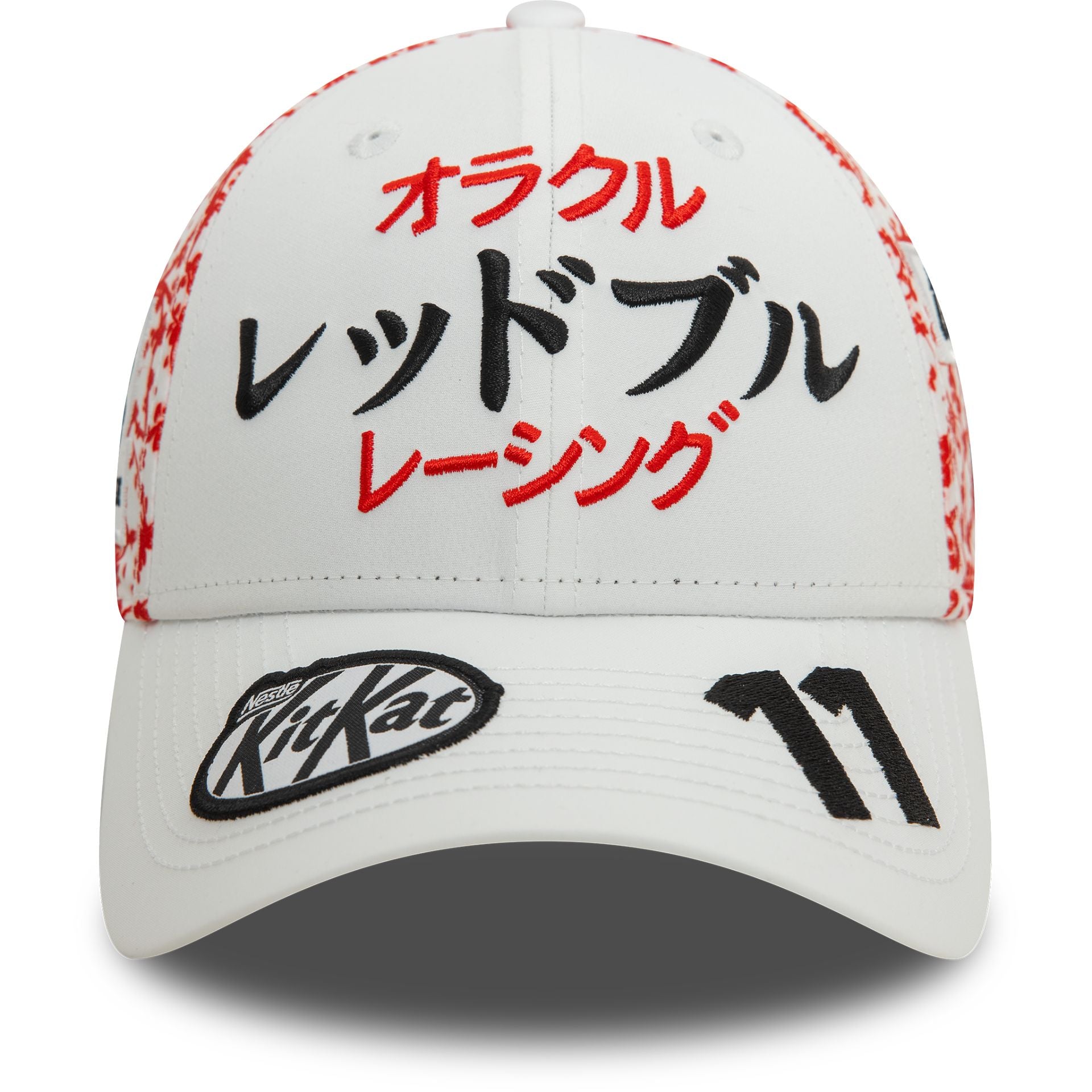 This is a Red Bull Racing Sergio Perez Japan Race Special White 9FORTY Adjustable Cap 2