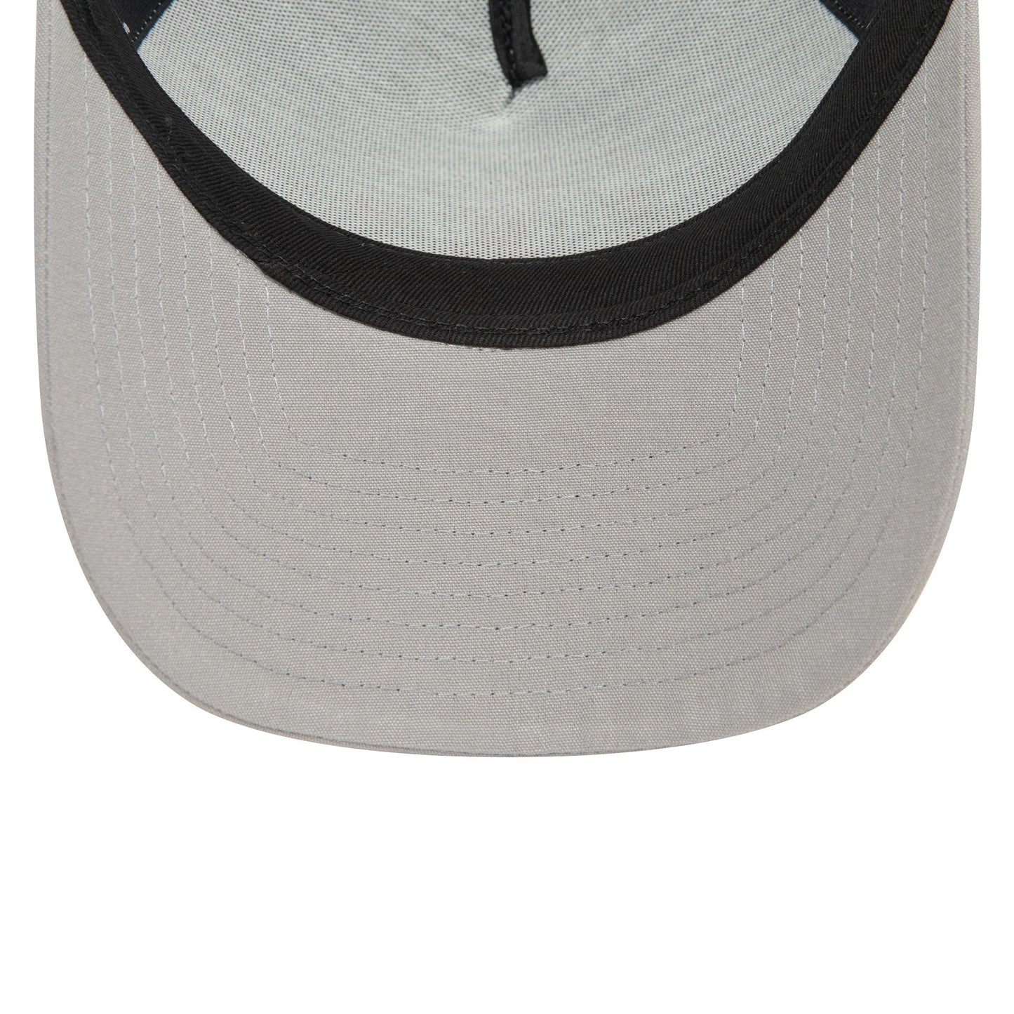 This is a Manchester United FC Seasonal Repreve Grey 9FORTY E-Frame Adjustable Trucker Cap 5