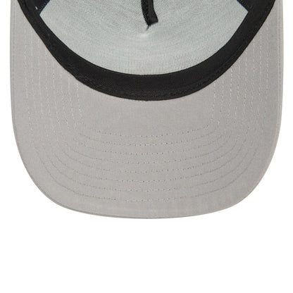 This is a Manchester United FC Seasonal Repreve Grey 9FORTY E-Frame Adjustable Trucker Cap 5