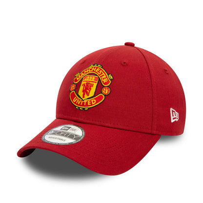 This is a Manchester United FC Seasonal Dark Red 9FORTY Adjustable Cap 1