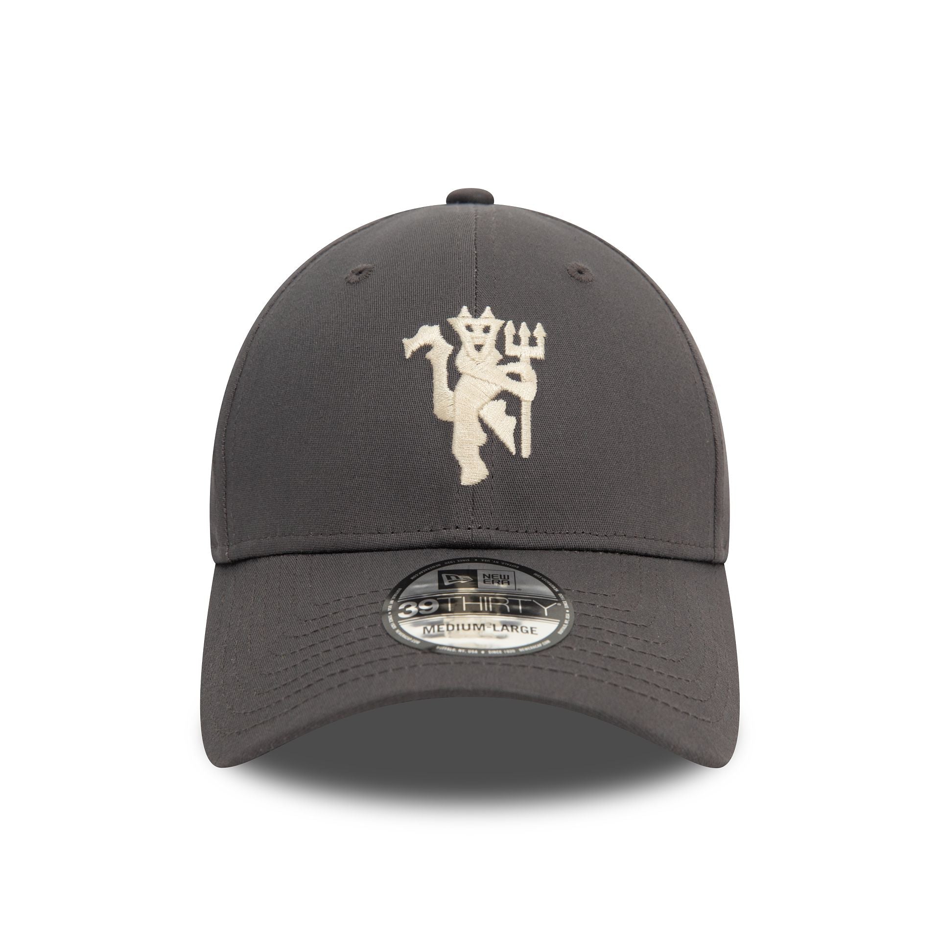 This is a Manchester United FC Seasonal Dark Grey 39THIRTY Stretch Fit Cap 2