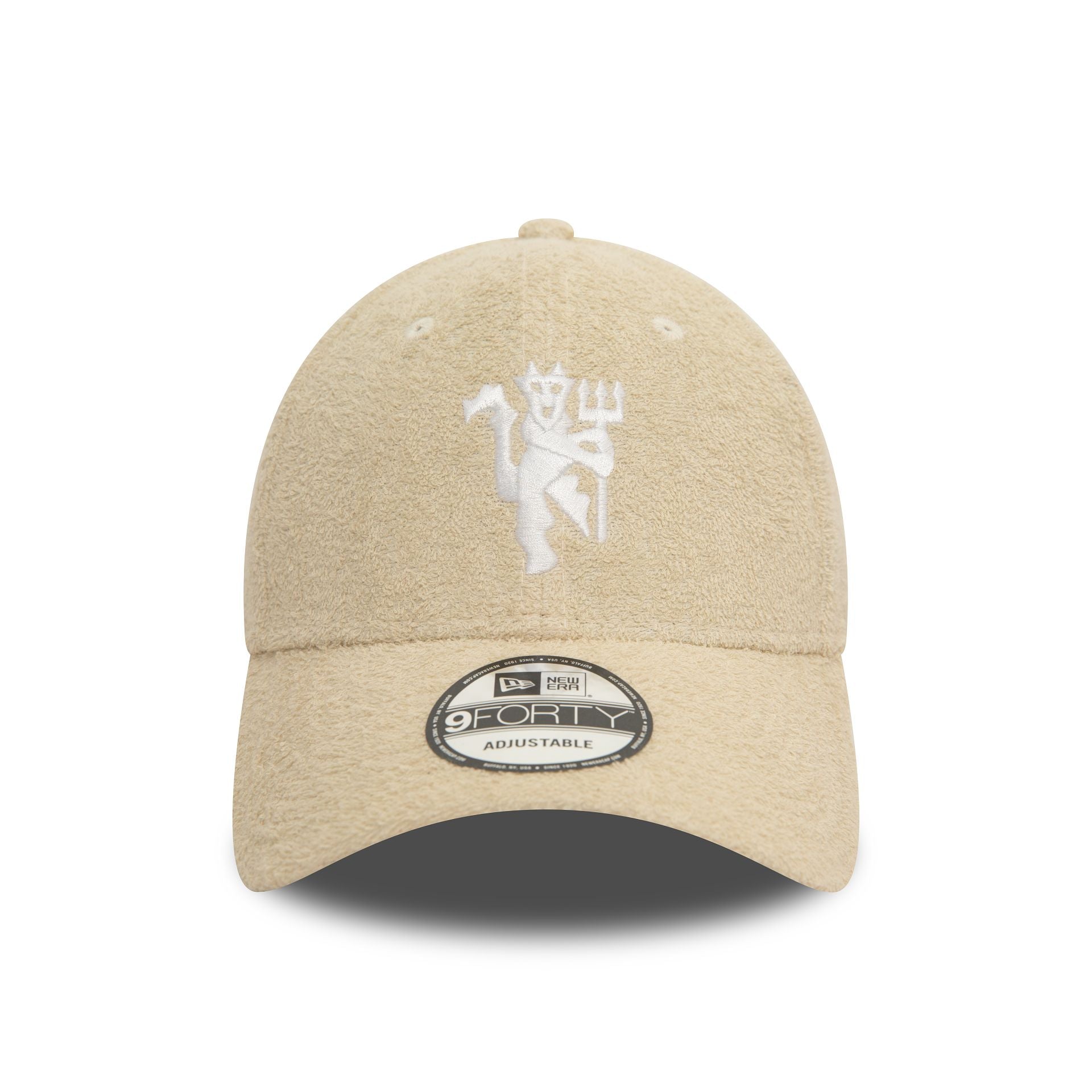 This is a Manchester United FC Terry Light Beige 9FORTY Adjustable Cap 2