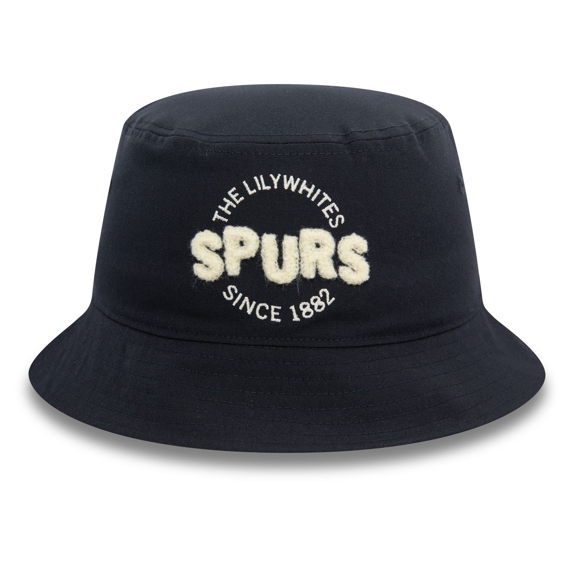 This is a Tottenham Hotspur FC Boucle Repreve Navy Bucket Hat 1