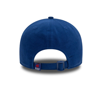 This is a French Federation Of Rugby Faux Suede Dark Blue 9FORTY Adjustable Cap 4