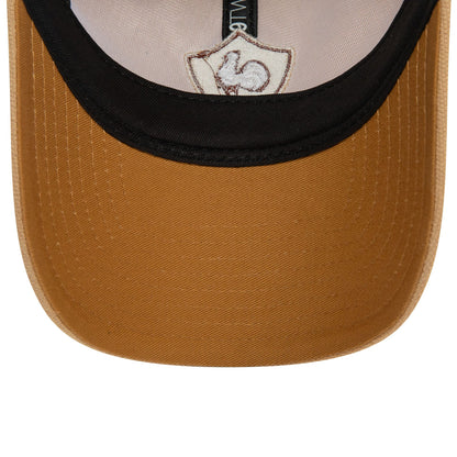 This is a French Federation Of Rugby Womens Pique Beige 9TWENTY Adjustable Cap 3