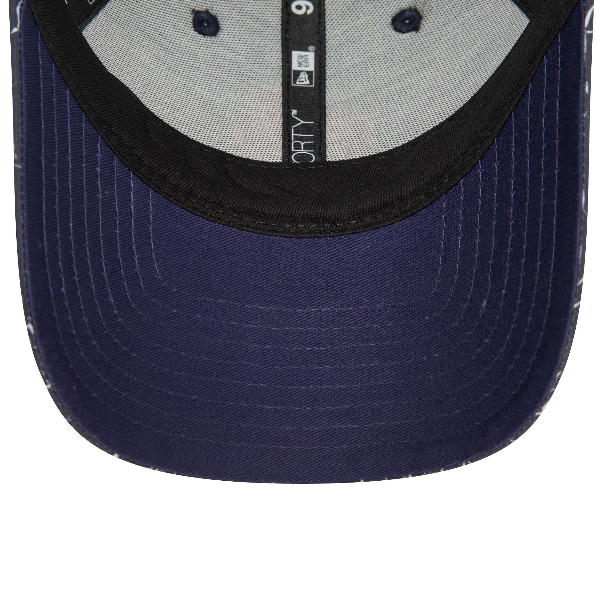 This is a French Federation Of Rugby Crinkle All Over Print Navy 9FORTY Adjustable Cap 4