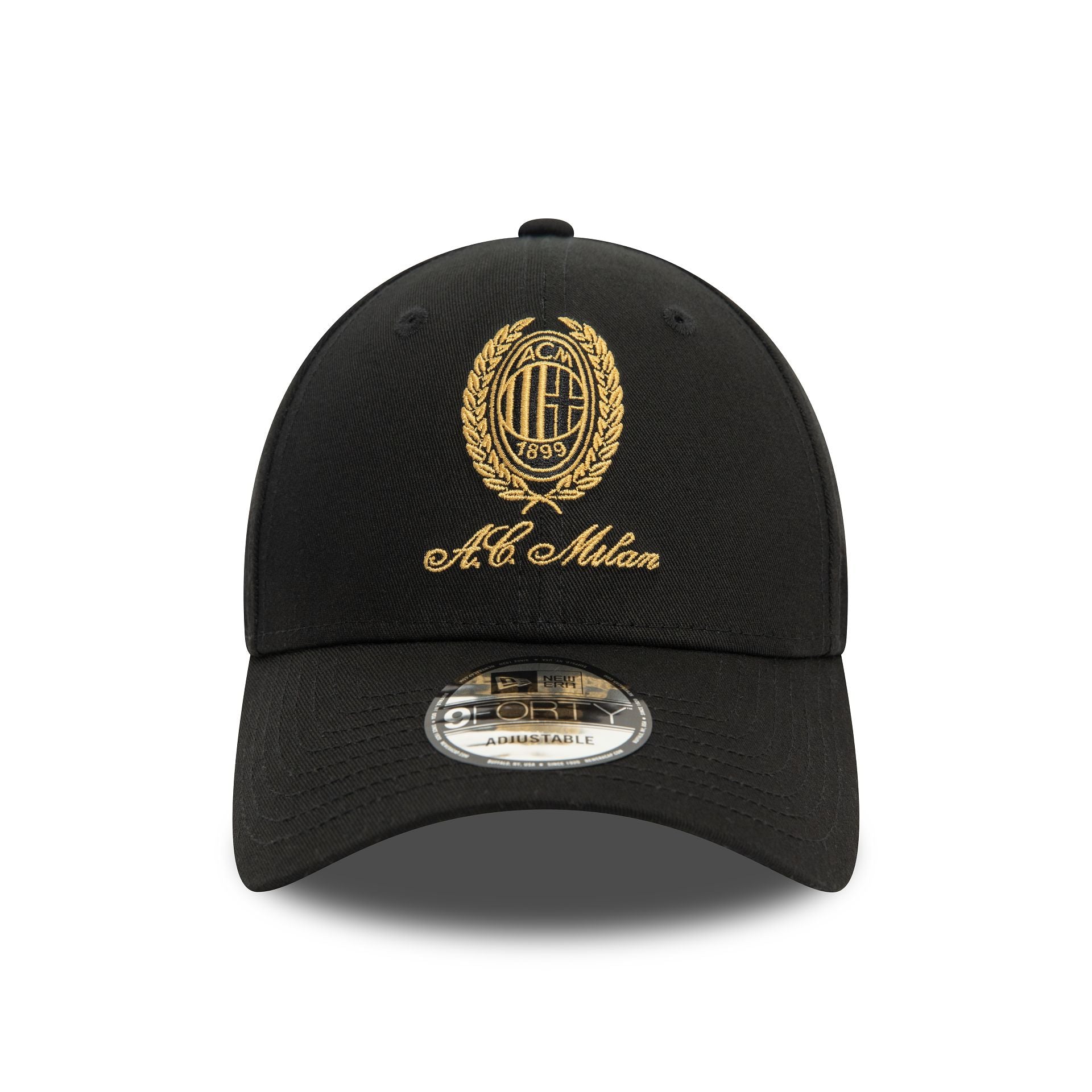 This is a AC Milan Heritage Gold Black 9FORTY Adjustable Cap 2