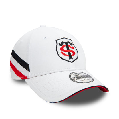 This is a Stade Toulousain Away White 9FORTY Adjustable Cap 1