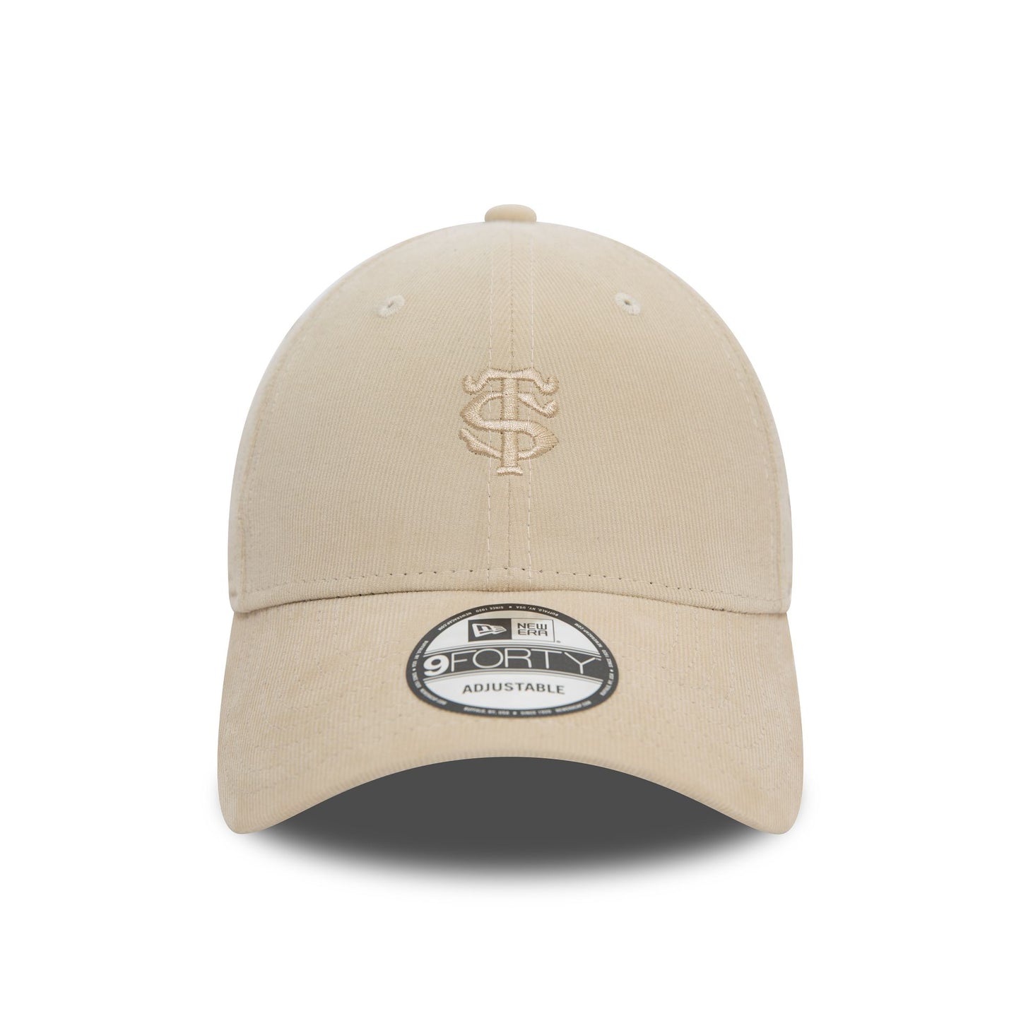 This is a Stade Toulousain Baby Cord Light Beige 9FORTY Adjustable Cap 2