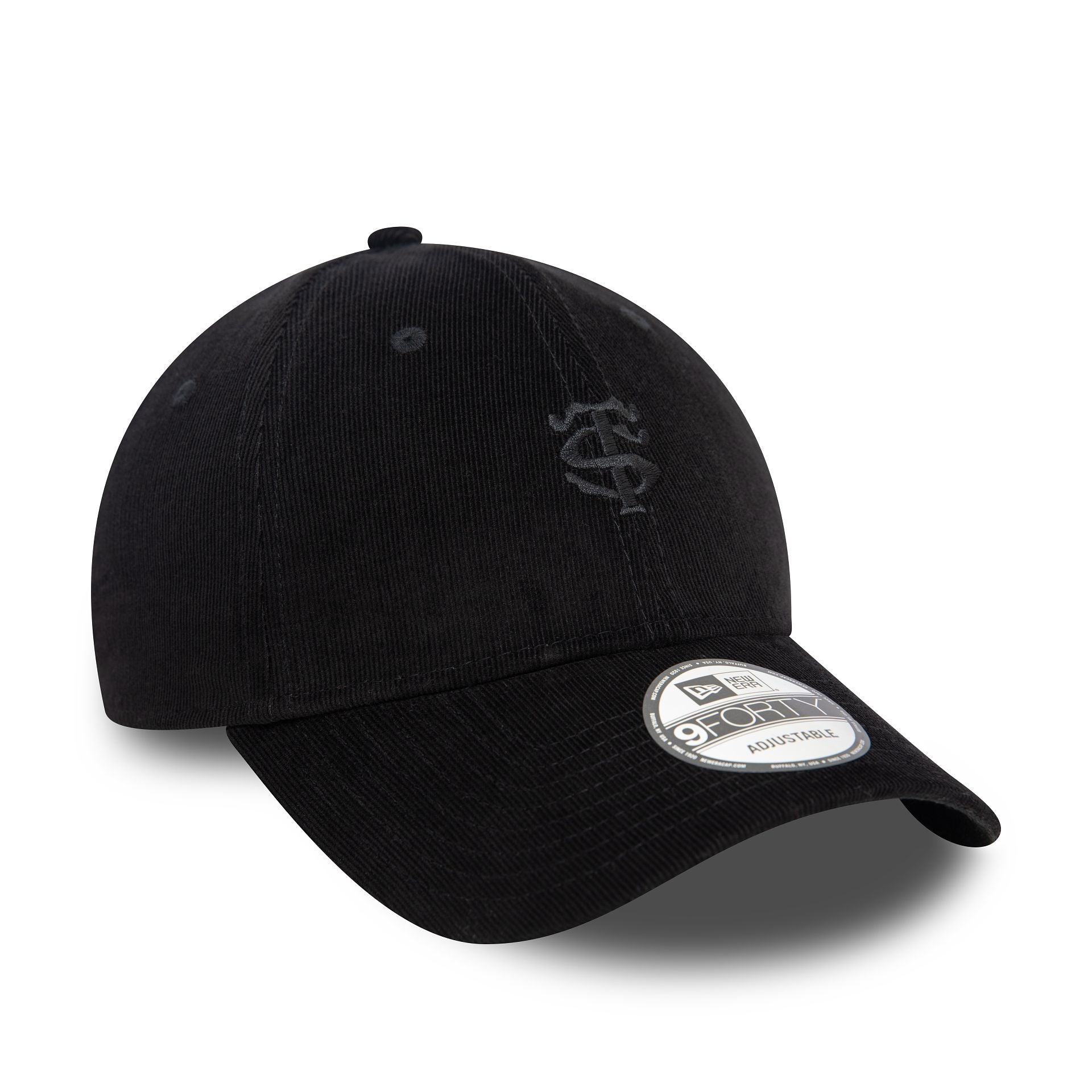 This is a Stade Toulousain Baby Cord Black 9FORTY Adjustable Cap 1