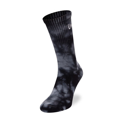 This is a New Era Tie Dye Grey Crew Socks 1