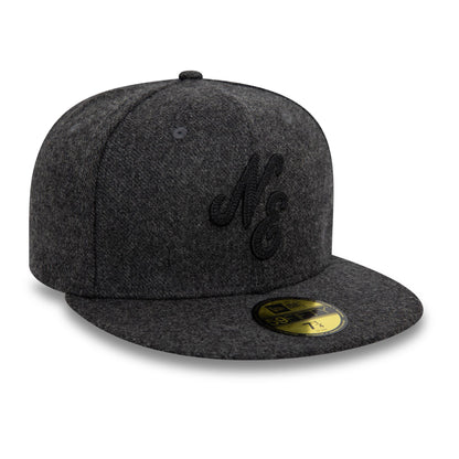 This is a New Era x Moon Wool Grey 59FIFTY Fitted Cap 3