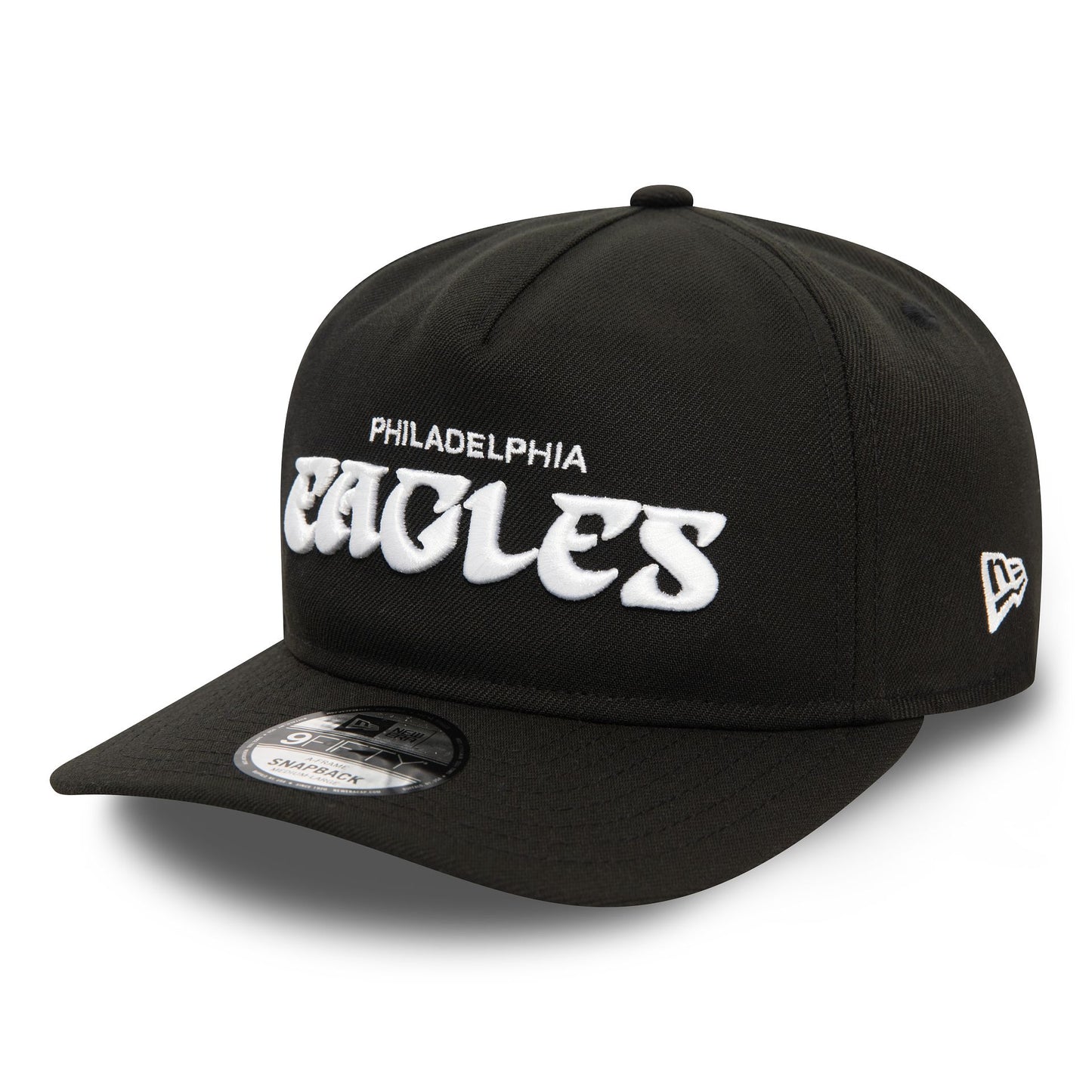 This is a Philadelphia Eagles NFL Coaches Black 9FIFTY A-Frame Snapback Cap 1