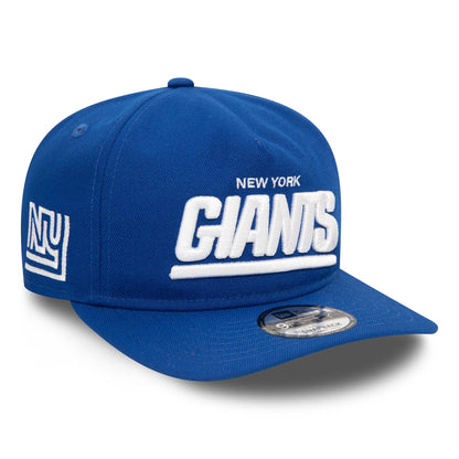 This is a New York Giants NFL Coaches Dark Blue 9FIFTY A-Frame Snapback Cap 3