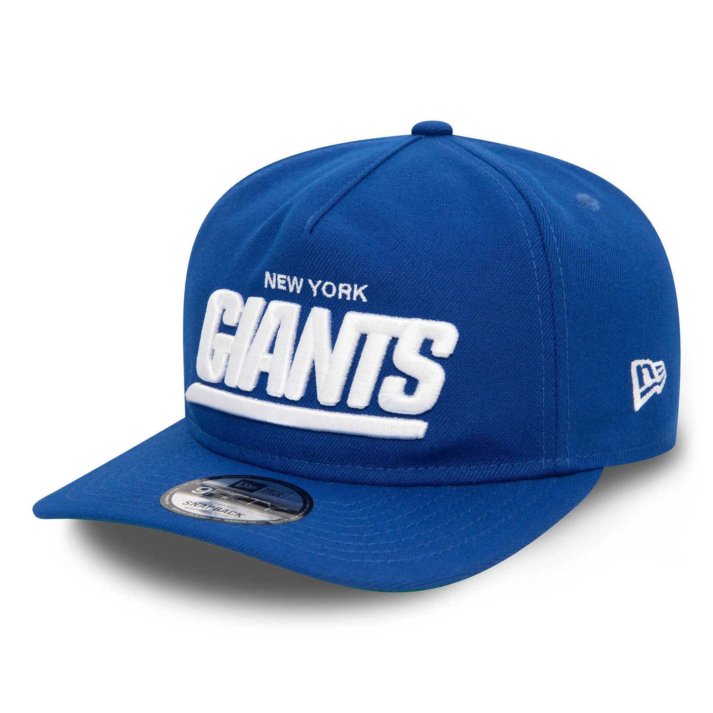 This is a New York Giants NFL Coaches Dark Blue 9FIFTY A-Frame Snapback Cap 1