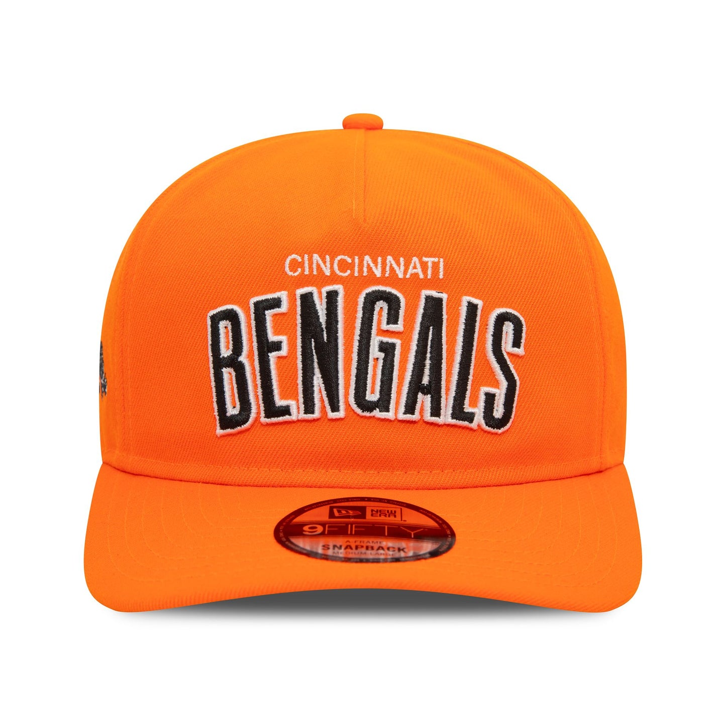 This is a Cincinnati Bengals NFL Coaches Orange 9FIFTY A-Frame Snapback Cap 2