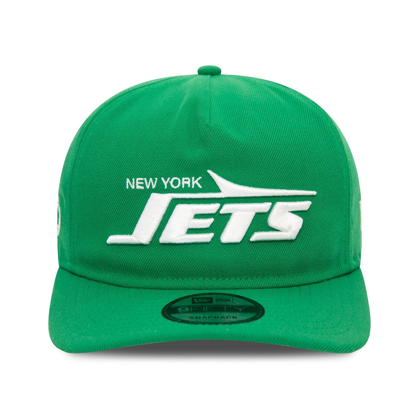 This is a New York Jets NFL Coaches Green 9FIFTY A-Frame Snapback Cap 2