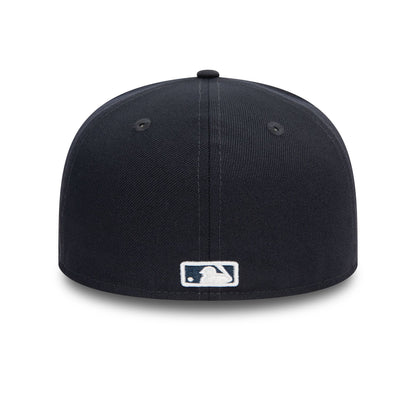 This is a Texas Rangers MLB Cloud Navy 59FIFTY Fitted Cap 4