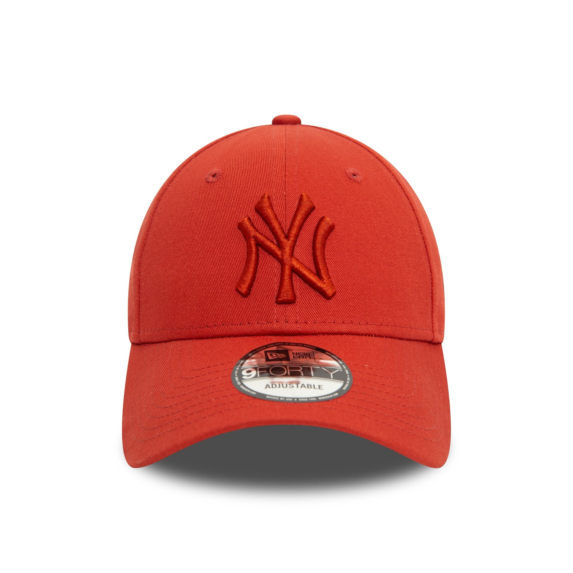 This is a New York Yankees League Essential Red 9FORTY Adjustable Cap 2