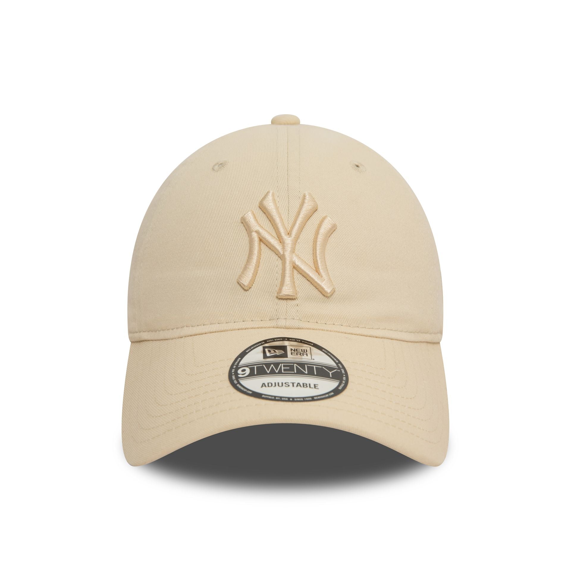 This is a New York Yankees League Essential Light Beige 9TWENTY Adjustable Cap 2