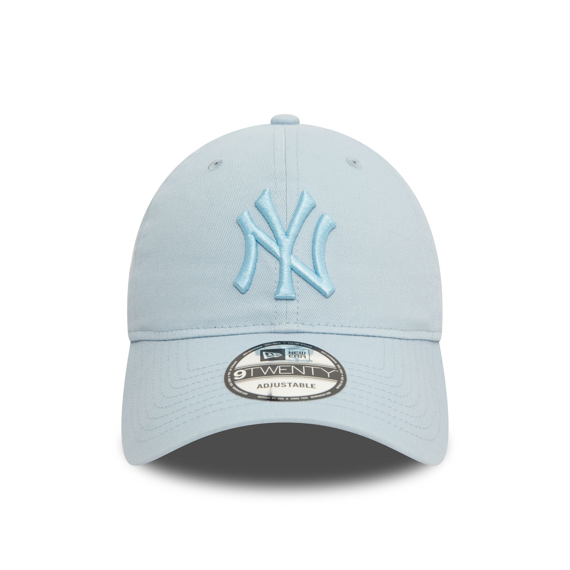 This is a New York Yankees League Essential Pastel Blue 9TWENTY Adjustable Cap 2