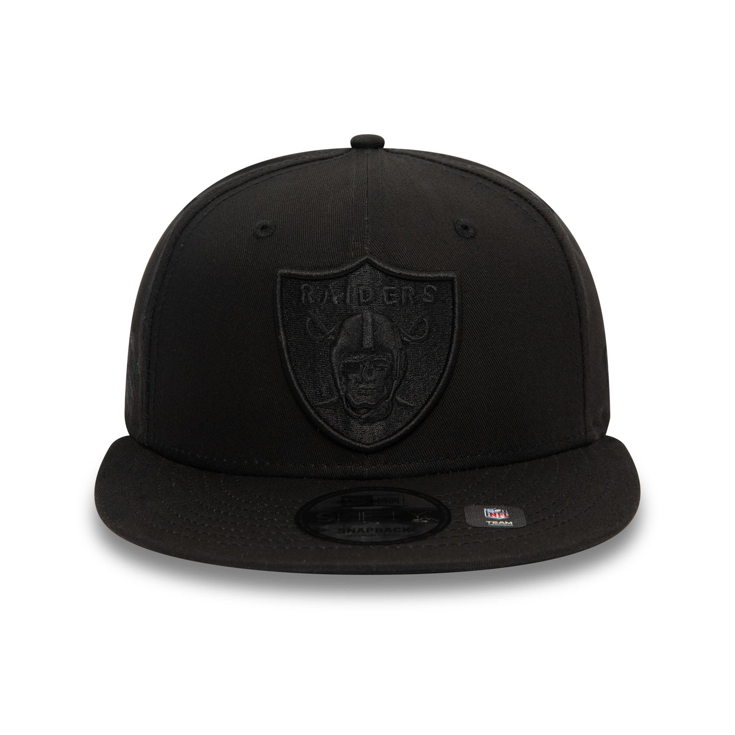 This is a Las Vegas Raiders Monochrome Black 9FIFTY Snapback Cap 2