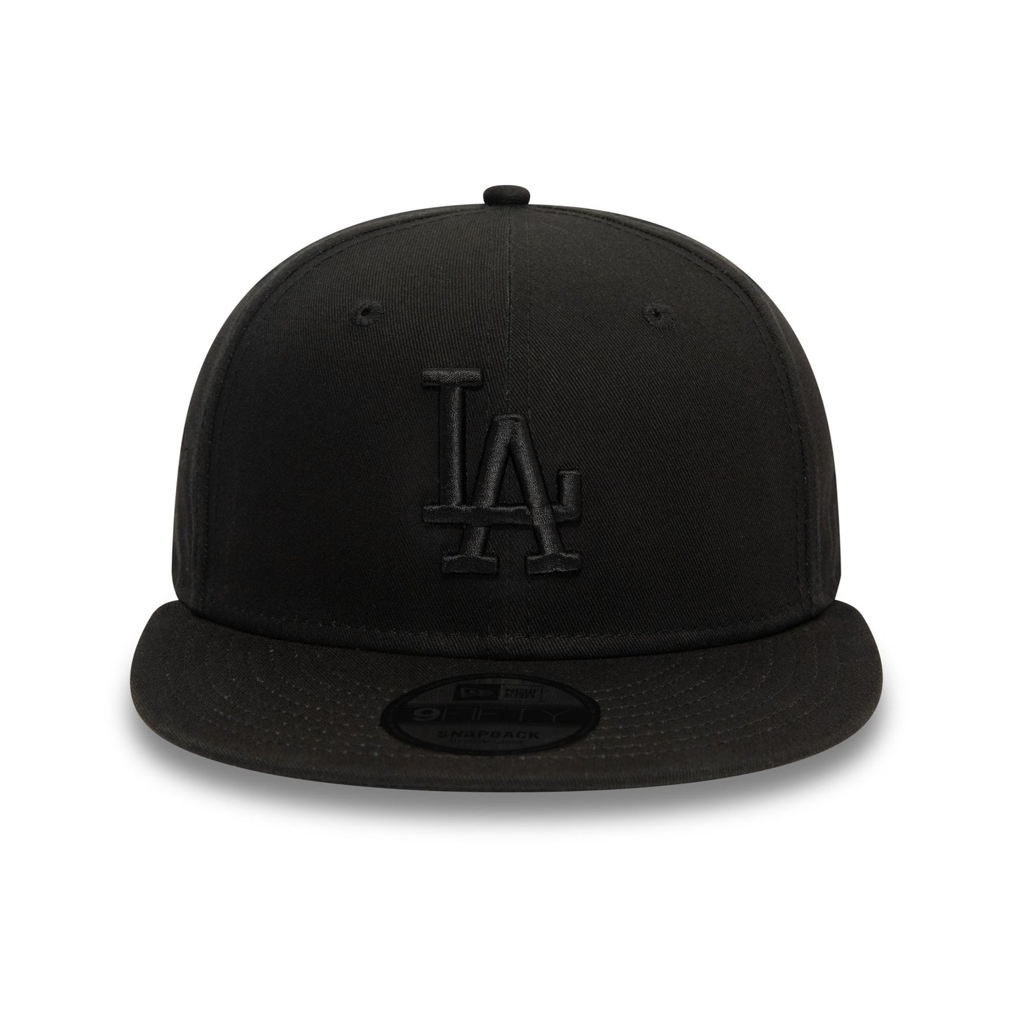 This is a LA Dodgers Monochrome Black 9FIFTY Snapback Cap 2