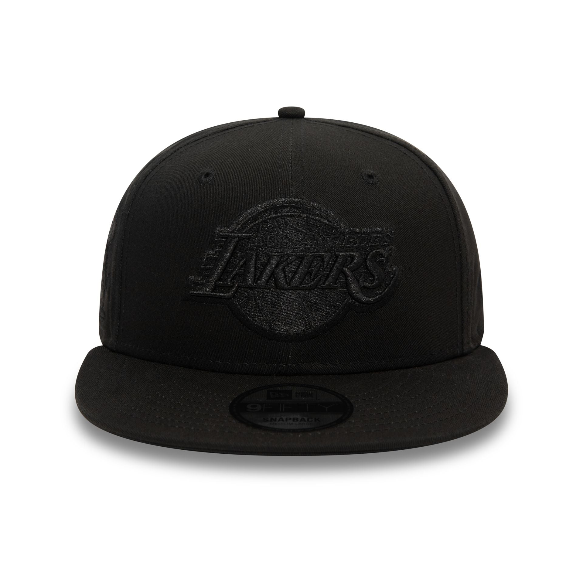 This is a LA Lakers Monochrome Black 9FIFTY Snapback Cap 2