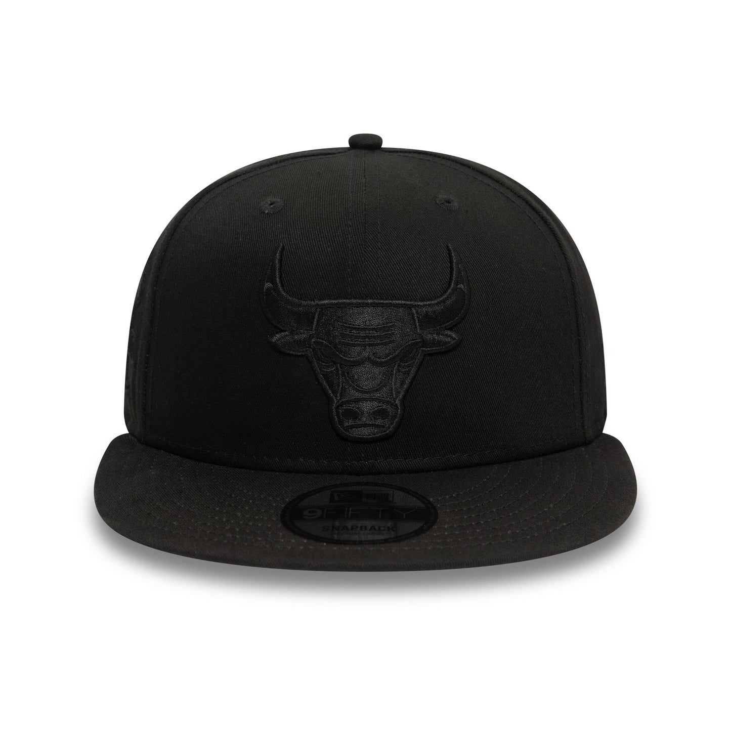 This is a Chicago Bulls Monochrome Black 9FIFTY Snapback Cap 6