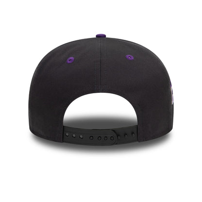 This is a LA Lakers NBA Team Colour Black 9FIFTY Snapback Cap 4